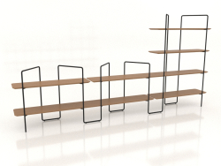 Rack modular (composición 21 (07+03+U))