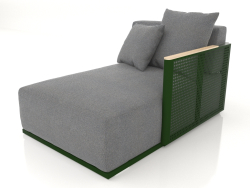 Sofa module section 2 right (Bottle green)