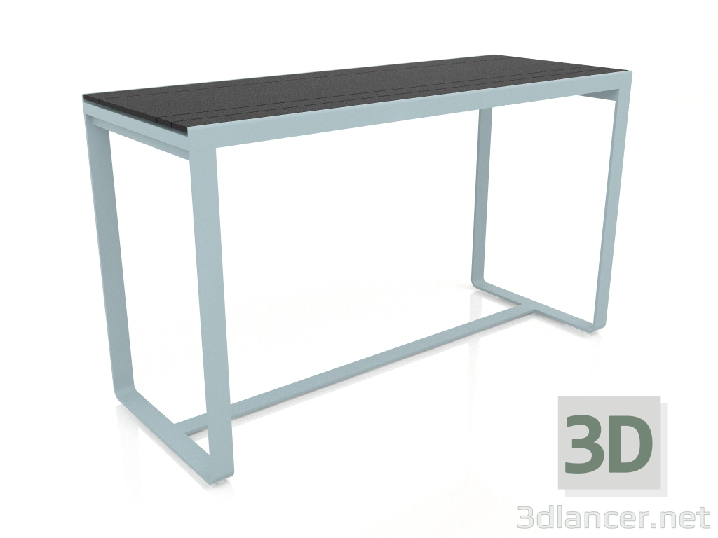 3d model Mesa de bar 180 (DEKTON Domoos, Azul grisáceo) - vista previa