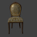 3d Classic chair model buy - render