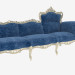 modèle 3D Sofa straight classic (11422) - preview