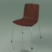 3d model Chair 3973 (4 metal legs, with a pillow on the seat, walnut) - preview