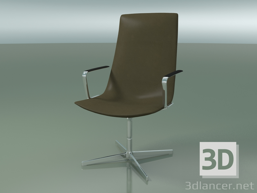 3D modeli Ofis koltuğu 2125CI (4 ayak, kolçaklı) - önizleme