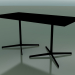 Modelo 3d Mesa retangular com base dupla 5526, 5506 (H 74 - 79x159 cm, Preto, V39) - preview