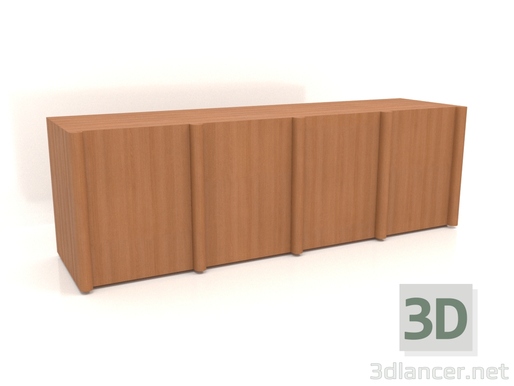 3D modeli Büfe MW 05 (2465х667х798, ahşap kırmızısı) - önizleme