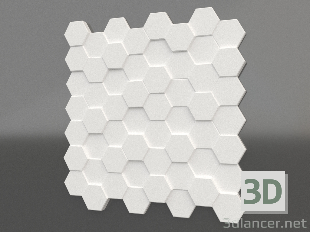 3d model 3d panel M-44 - preview