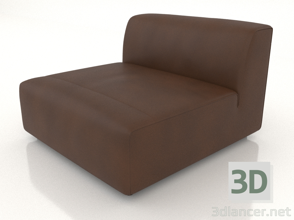 3d model Módulo sofá 103 individual - vista previa