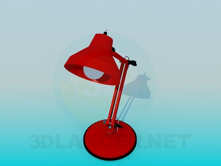 modello 3D Lampada da tavolo - anteprima