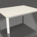 Modelo 3d Mesa de centro 70×94 (Branco, DEKTON Danae) - preview