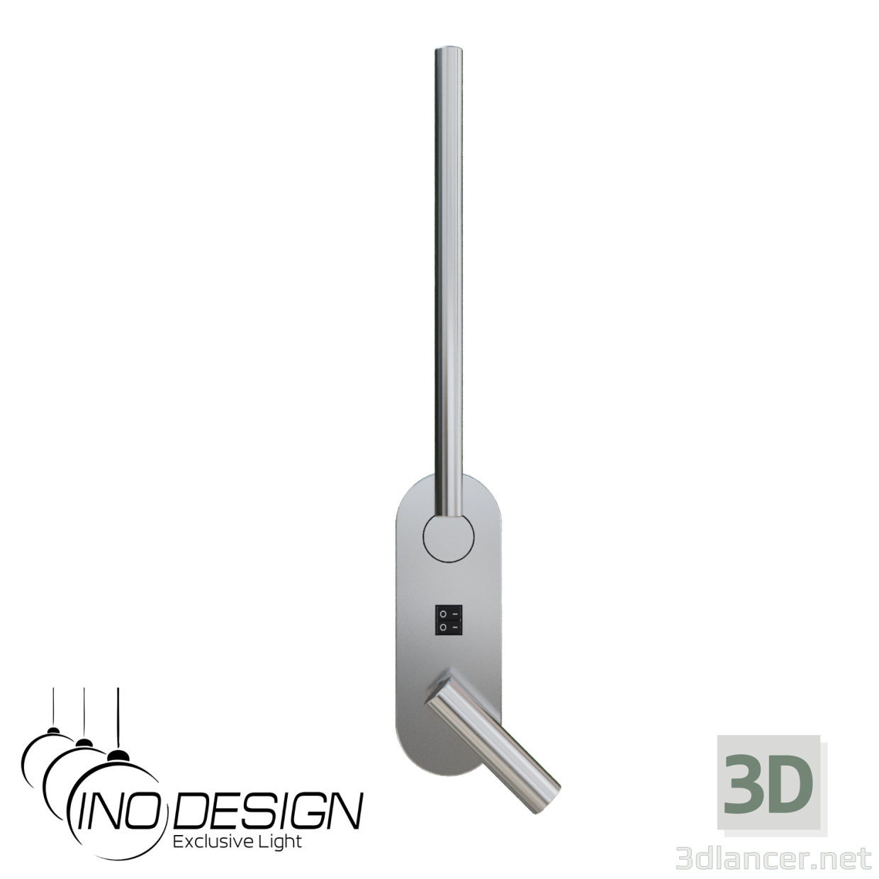 modèle 3D Inodesign Botolf Chromé 44.4053 - preview