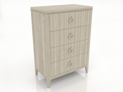 Commode haute (chêne éclairci)