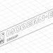 Logo Moderne-Expo 3D-Modell kaufen - Rendern