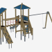 3d model Children's game complex (KS1204) - preview