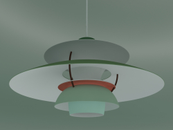 Pendant lamp PH 5 (75W E27, HUES OF GREEN)