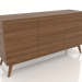 modèle 3D Commode 2 1500x400x800 (noyer clair) - preview