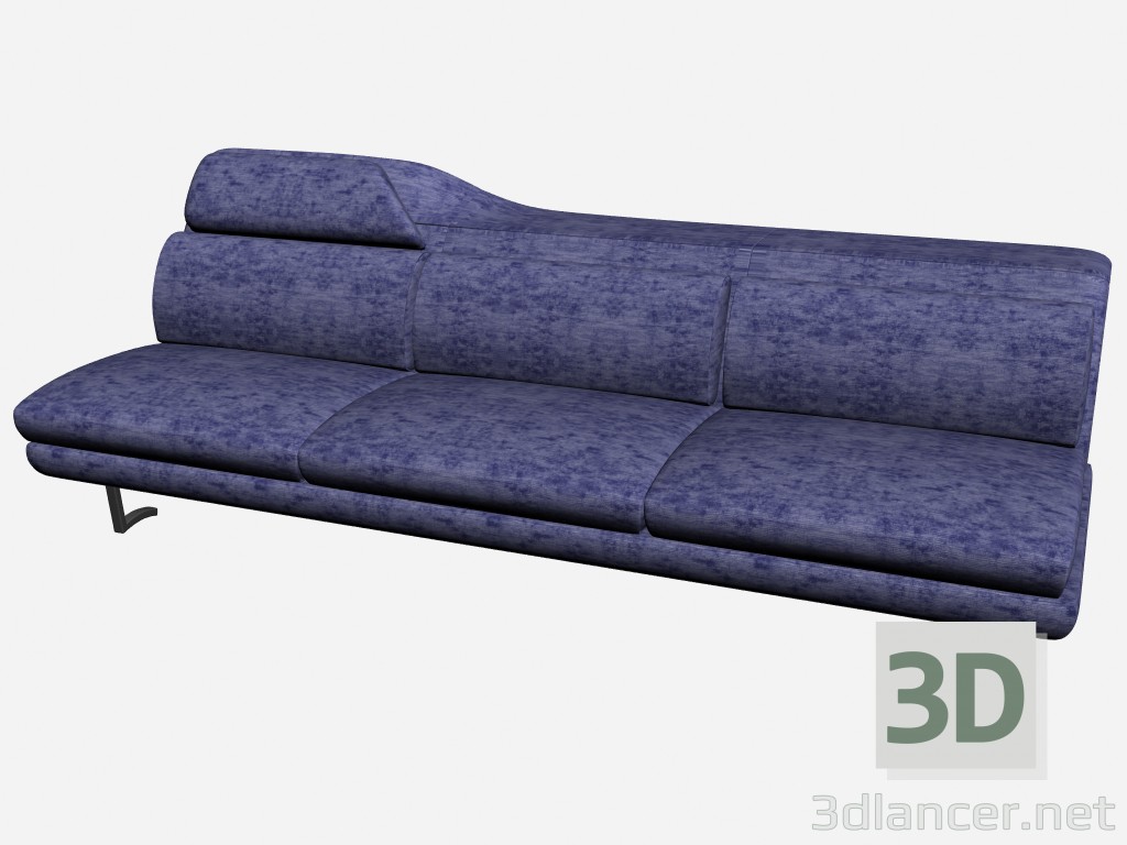 3d model Park sofa 1 - preview