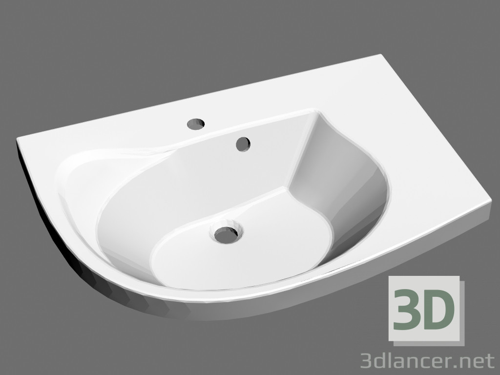 Modelo 3d Lavatório para móveis Rosa Comfort R - preview