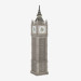 3D Modell Big Ben Uhr Statuette - Vorschau