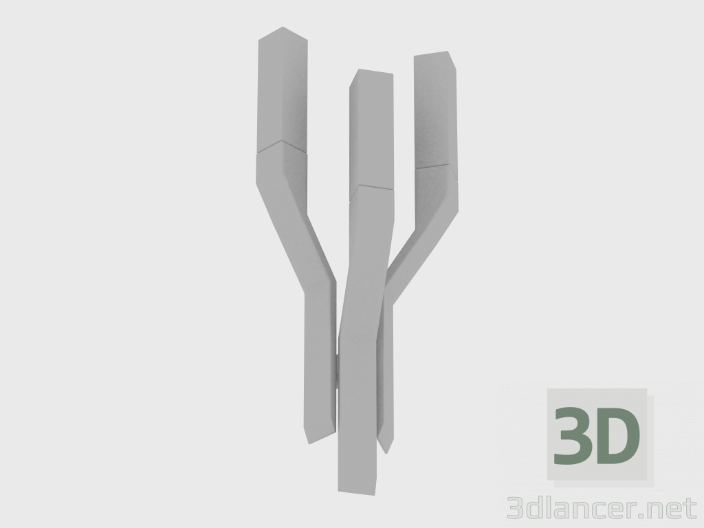 Modelo 3d Candelabro NARITA LÂMPADA SCONCE (29x17xH95) - preview