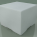 3d model Ottoman from Opal White InOut Polyethylene (108) - preview