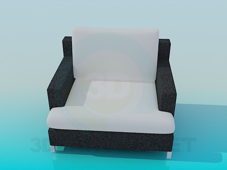 3d model Armchair - preview