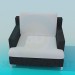 3d model Sillón - vista previa