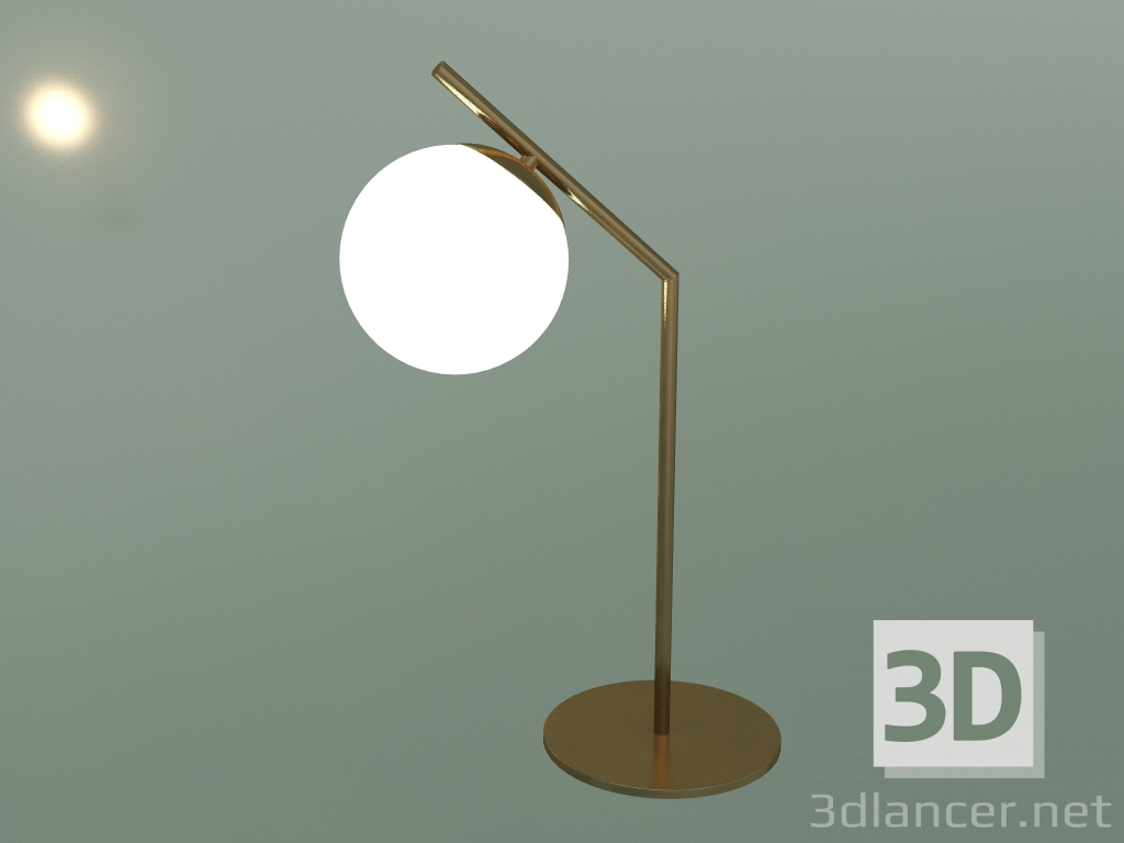 modello 3D Lampada da tavolo Frost 01082-1 (ottone) - anteprima