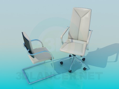 modèle 3D Chaise - preview