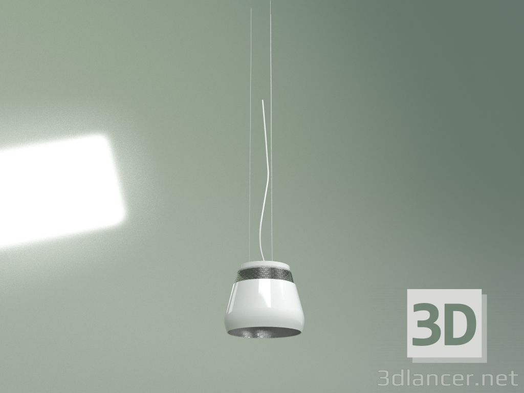 3d model Lámpara colgante Valentine diámetro 35 (blanco) - vista previa