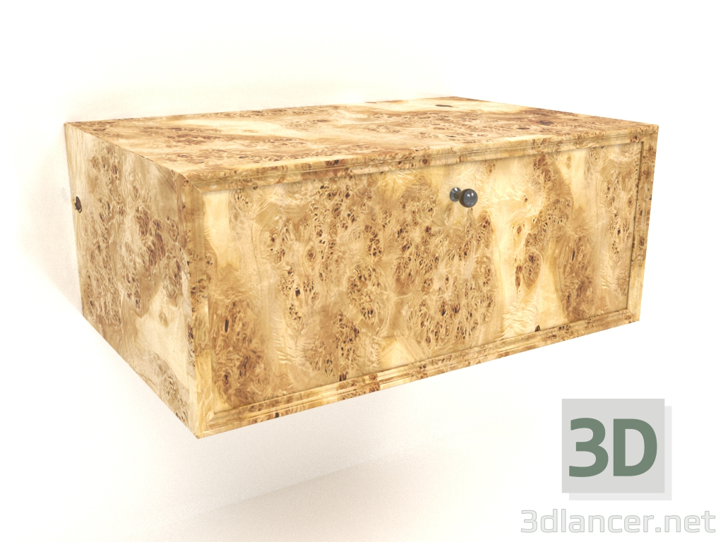 3d модель Тумба навесная TM 14 (600x400x250, veneer wood scale) – превью