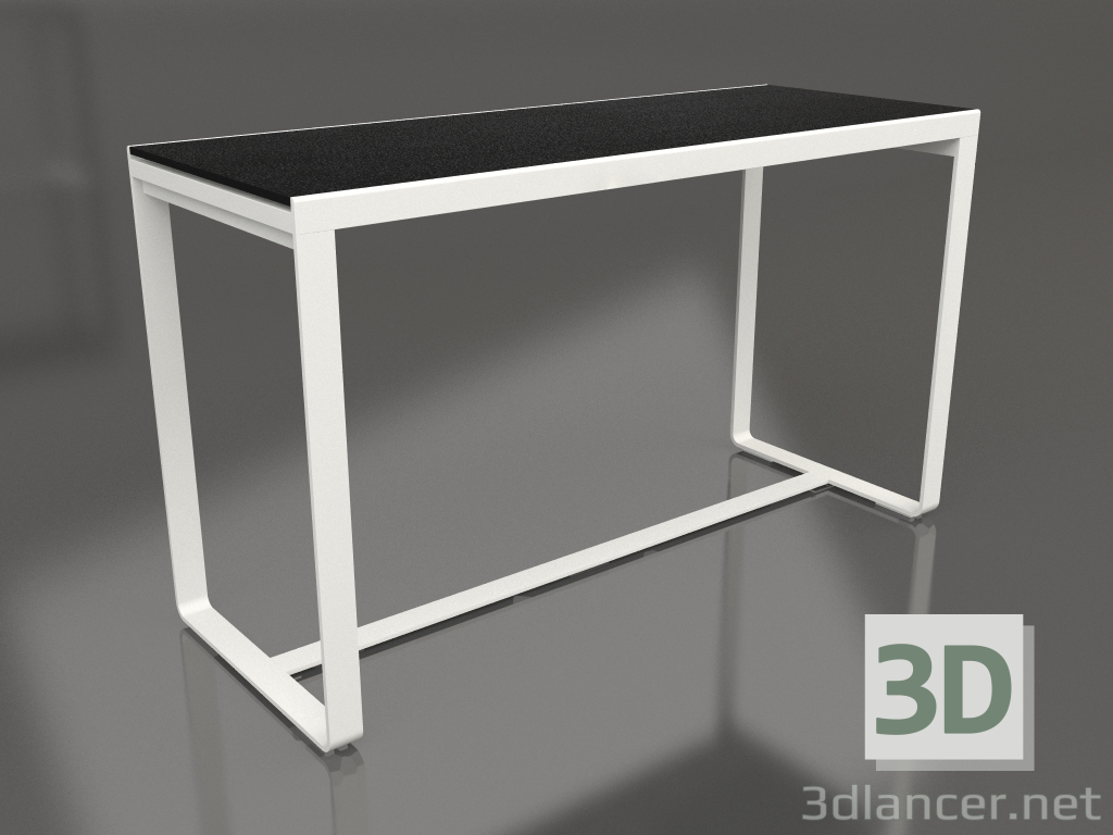 3d model Mesa de bar 180 (DEKTON Domoos, gris ágata) - vista previa