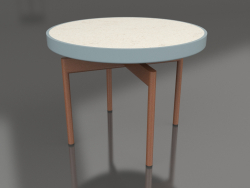 Runder Couchtisch Ø60 (Blaugrau, DEKTON Danae)