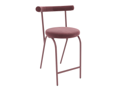 Rohalyk semi-bar chair (Bordeaux)