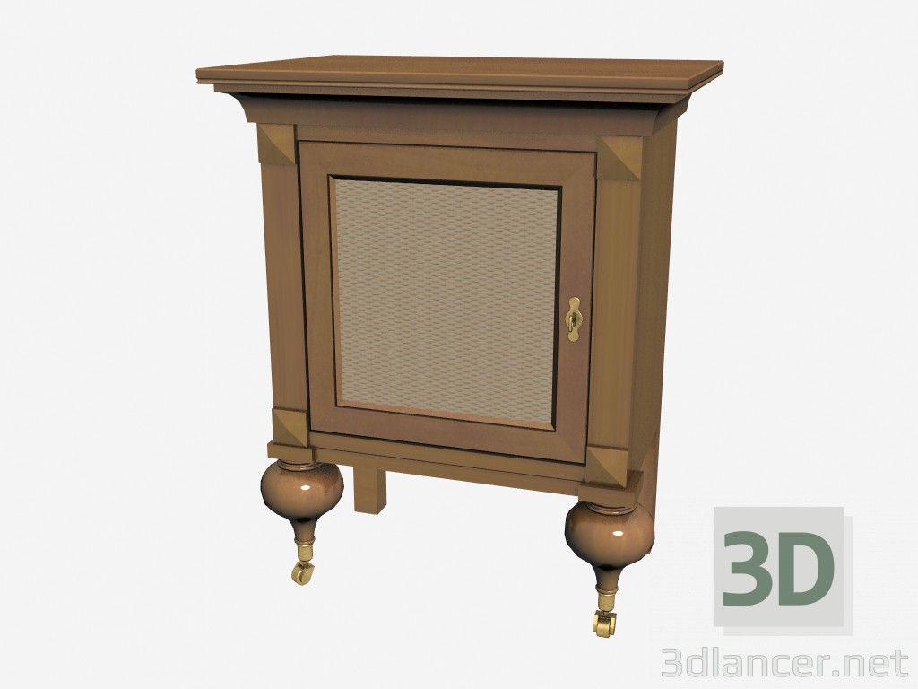 Modelo 3d Mesa de cabeceira IE17G - preview