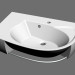 3d model Lavabo Rosa Comfort Plus L - vista previa