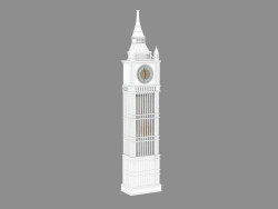 Statuette Big Ben (blanche)