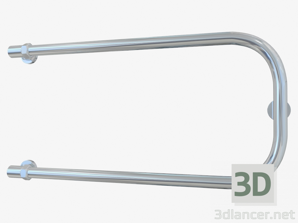 3d model P-shaped radiator (320x650) - preview