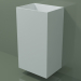 3d model Lavabo de pared (03UN26102, Glacier White C01, L 48, P 36, H 85 cm) - vista previa