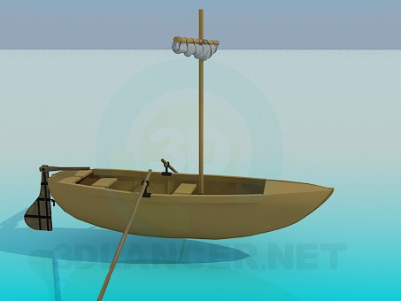 modèle 3D Bateau - preview