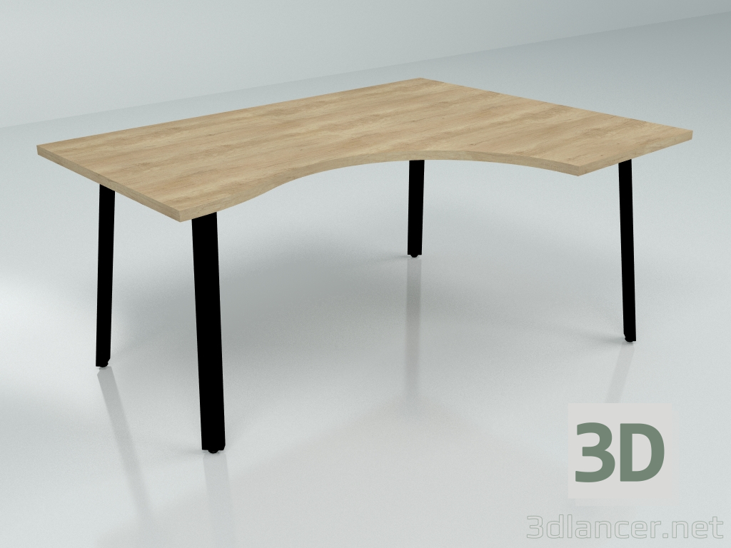 Modelo 3d Mesa de trabalho Ogi A BAG011 (1600x1200) - preview