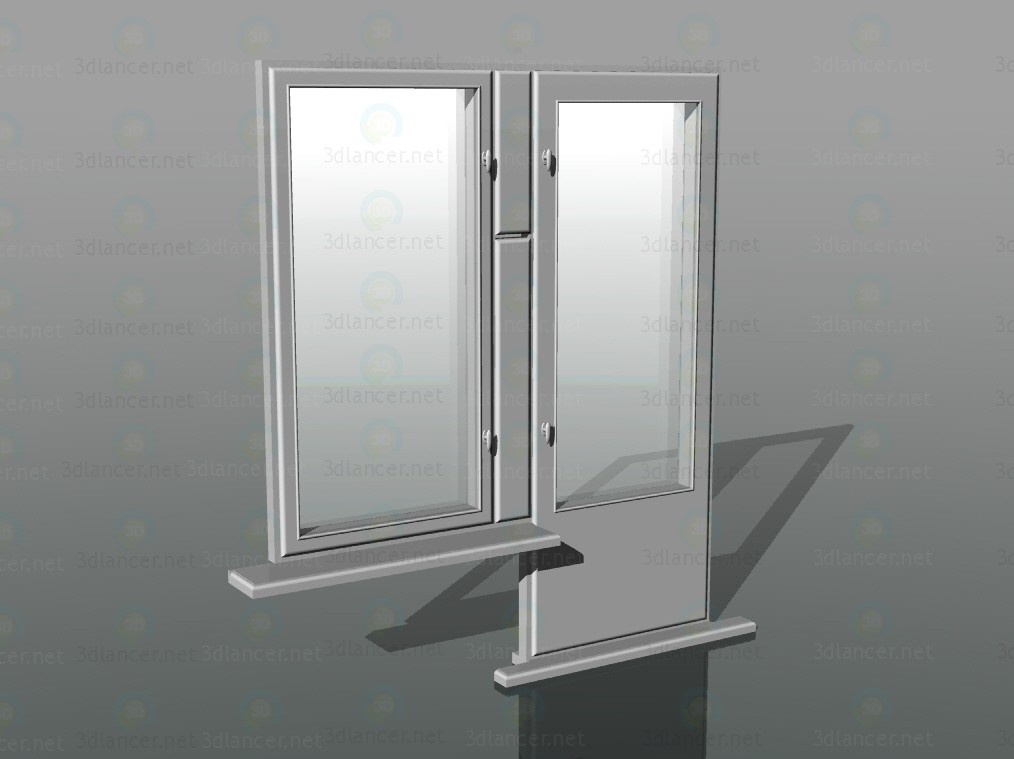 3d model Window unit - preview