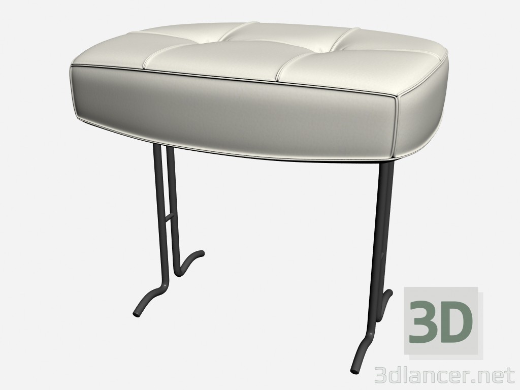 modello 3D Pouf Parco - anteprima