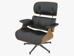 Poltrona de couro Eames Lounge