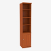 3d model The bookcase is narrow (9704-21) - preview