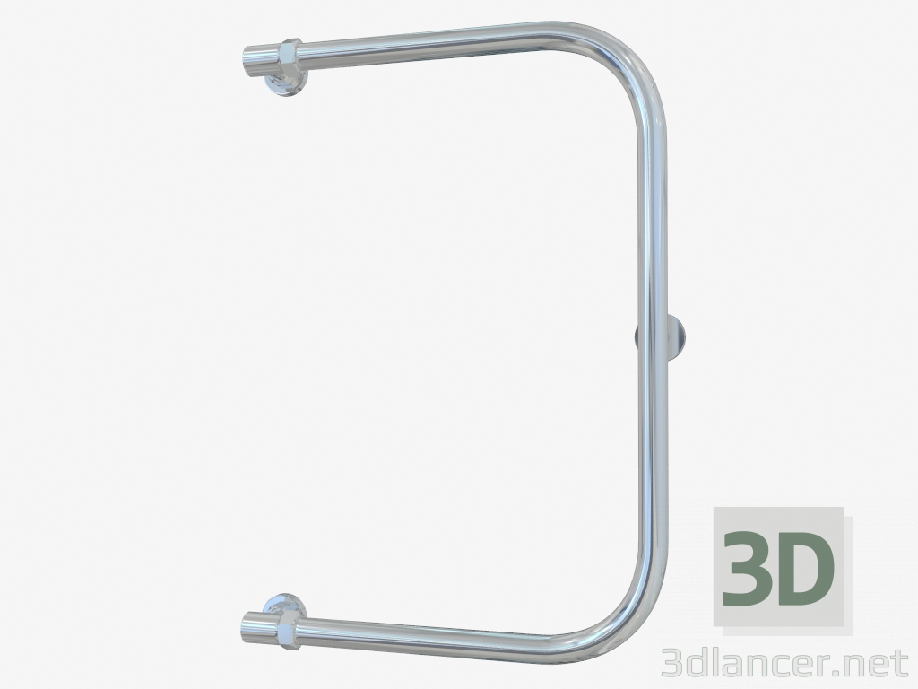 modèle 3D Radiateur en forme de P (600x400) - preview