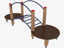 Complesso di giochi per bambini "Bridge" (4003)