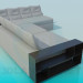 3d model Corner sofa - preview