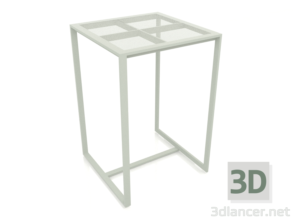 Modelo 3d Mesa de bar (cinza cimento) - preview