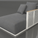 3d model Sofa module section 2 right (Agate gray) - preview