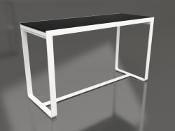 Table de bar 180 (DEKTON Domoos, Blanc)